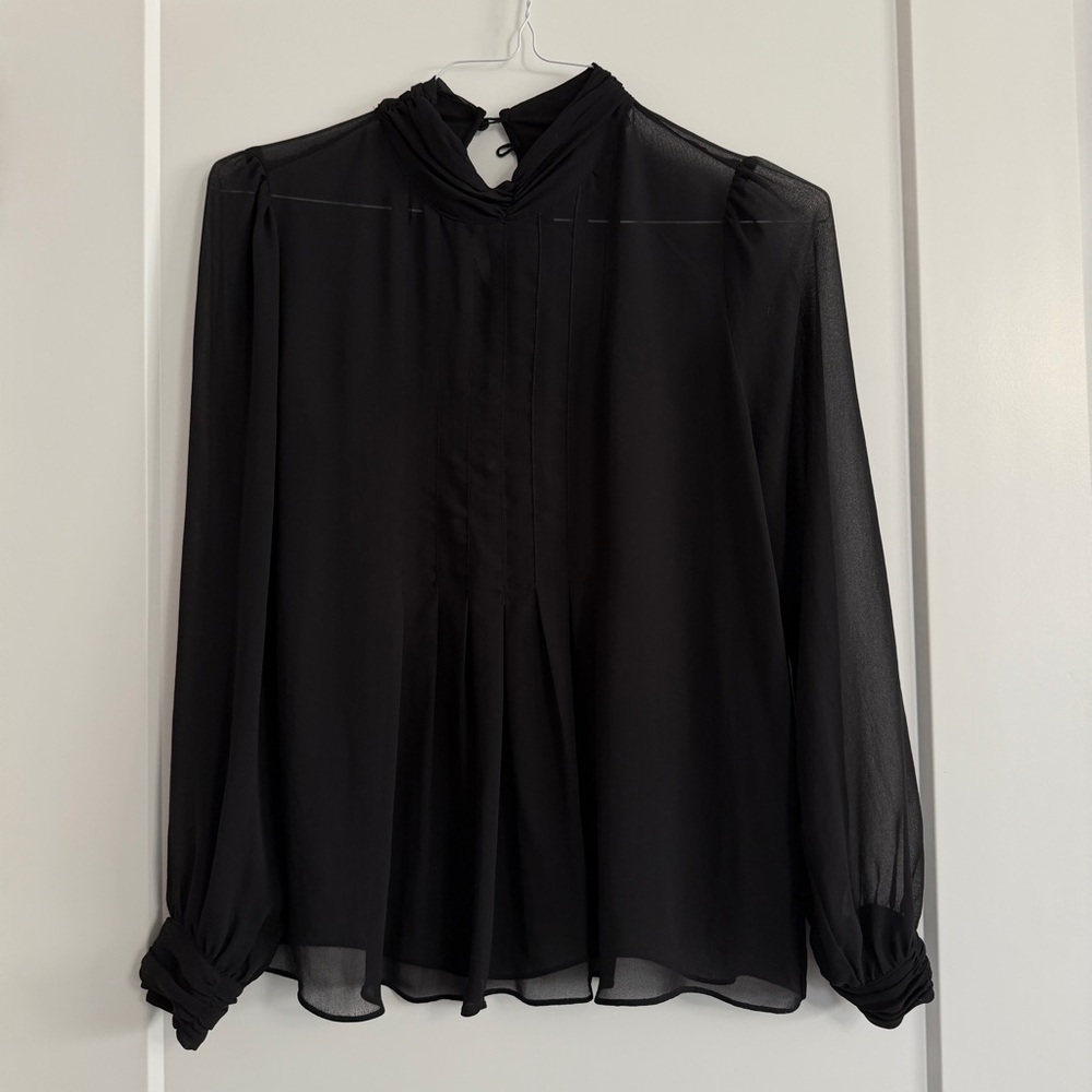 black blouse